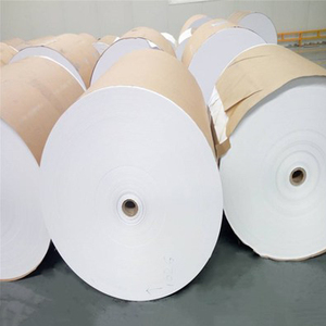 Chất lượng cao cấp thực phẩm duy nhất bên PE lớp phủ trắng Kraft Giấy cuộn 15gsm + 40gsm - Product Image 5