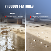 Imperméabilisant pour murs Fabricant Scellant pénétrant à base d'émulsion anti-efflorescence pour surfaces décoratives intérieures WH6982