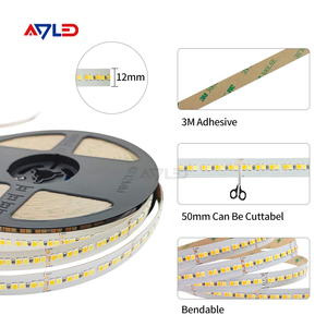 Super Bright CCT Adjustable White Light 2700K to 6500K SMD2835 240LEDs/M 12mm Wide LED Flexible Strip - Product Image 3