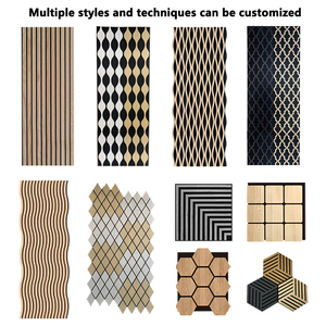 Pannelli Acustici in Legno Akupanel, Pannelli Acustici Esagonali con Scanalature, Varie Forme e Stili Personalizzabili - Product Image 3