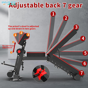 Seemore lựa chọn Heavy-duty có thể gập lại tập luyện băng ghế dự bị có thể điều chỉnh trọng lượng băng ghế dự bị Báo Chí nhà phòng tập thể dục-lắp ráp miễn phí - Product Image 4