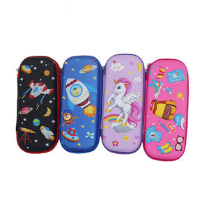 <b>Pencil</b> Case EVA Pen Pouch Stationery Box Anti Shock <b>Big</b> Capacity Pen Box for Students Teens Kids - Product Image 1