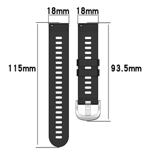 Forwelleny 22mm Surface lisse en caoutchouc Silicone Sport montre intelligente Bracelet bracelets pour <span class=keywords><strong>Honor</strong></span> xiaomi Watch 2 <span class=keywords><strong>4</strong></span> <span class=keywords><strong>Pro</strong></span> - Product Image 5