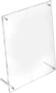 Cadre photo rectangulaire en verre écologique 180*230MM avec impression par transfert thermique 6 couleurs, directement de l'usine, vierge pour sublimation - Product Image 2