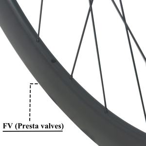 카본 휠셋 700c 카본 로드 자전거 바퀴 림 브레이크 38/50/60mm 깊이 <span class=keywords><strong>25mm</strong></span> 폭 클린처 카본 사이클링/트랙 휠 - Product Image 5