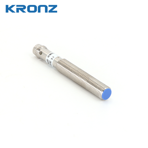 חיישן קירבה KRONZ M8 2mm שטוח PNP N.O 10-30VDC מארז נירוסטה חיבור M8 תדר 3kHz חיישנים אינדוקטיביים - Product Image 3
