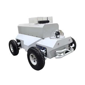 Robot de Inspección de Automóviles Inteligente de Última Generación con Suspensión 4WD, Conducción Automática, Dirección Delantera Ros Ackermann y Chasis Robótico - Product Image 4