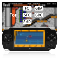 Console de Jeu Portable X6 8 Go 128 Bits, Plus de 10000 Jeux, Écran HD 4,3 Pouces, Rétro, Lecteur Vidéo MP4