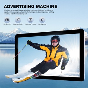 High Brightness LCD Display 21.5/15.6 Inch Android Video Player WiFi Digital Signage for Advertising Companies Malls 1920x1080 - Product Image 2