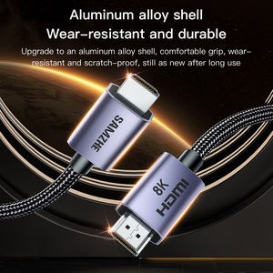 Câble HDMI SAMZHE version 2.1, 8K/60Hz 4K/240Hz, câble de connexion vidéo HD, HDMI 2.0 pour ordinateur portable, décodeur, projecteur TV - Product Image 2