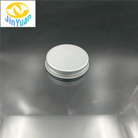 Bouchons filetés en aluminium avec revêtement en PE, fermetures à vis en métal, couvercle de bouteille en verre