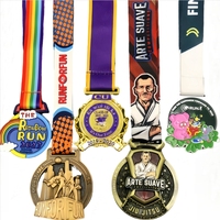 Großhandel Günstig Gestalten Sie Ihre Eigene Blanko Legierung Zink 3D Gold Auszeichnung Marathonlauf Benutzerdefinierte Metall Sportmedaille