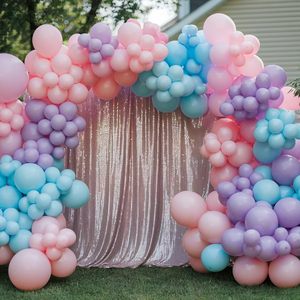 Globos <span class=keywords><strong>de</strong></span> Látex en Tonos Pastel Rosa Perla, Morado y Azul para Baby Shower, Revelación <span class=keywords><strong>de</strong></span> Género, Cumpleaños <span class=keywords><strong>de</strong></span> Sirena, Boda, Decoraciones para Fiestas <span class=keywords><strong>de</strong></span> Princesas - Product Image 4