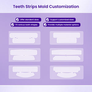 Luxsmile Bandelettes blanchissantes pour les <span class=keywords><strong>dents</strong></span> V34 Purple, qualité dentaire, OEM, emballage en gros, marque privée, Pap Hp - Product Image 4