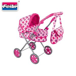 Modelo popular de Fei Li en el <span class=keywords><strong>mercado</strong></span> europeo Baby Doll Pram Toy con Moisés y bandolera Cochecito de juguete - Product Image 1