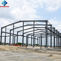 Taller Prefabricado de Acero de Diseño Moderno, Estructura de Acero para Edificio de Oficinas, Garaje, Almacén