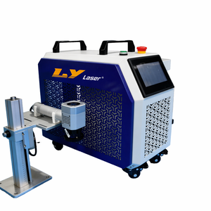 Machine de décapage de la rouille au laser à fibre JPT M7 MOPA 300W, nettoyeur à impulsions portatif pour le traitement des surfaces en aluminium industrielles - Product Image 1