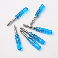 Jeu de tournevis de précision multifonction mini de 45 mm, portable, petit kit d'outils de poche, durable, avec embouts magnétiques pour réparation
