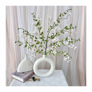 Flores artificiales de Murraya Paniculata de Queyiyi, arreglo floral de seda para decoración del hogar, oficina, escritorio y bodas. - Product Image 5