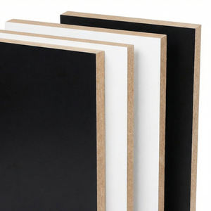 Panel Decorativo de Fibra de Madera Revestido de Melamina, Lámina de MDF Resistente para Muebles de Cocina y Armarios - Product Image 1