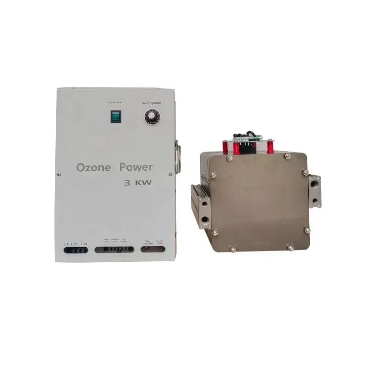 3kw Large industrial Plasma plate type ozone generator with Cell Transformer