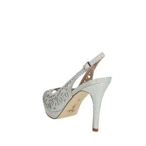 Menbur Sandales à talons hauts et plateforme pour femmes, modèle 23968, or pailleté, tendance mode - Product Image 2