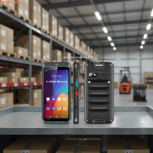 PDA portable industriel Android 12 de 5,5 pouces avec lecteur de code QR pour la logistique et l'entrepôt, 64 Go - Product Image 1