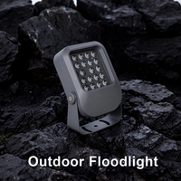 Reflector LED de Aluminio para Exteriores de Alta Calidad, 8w-48w Opcional, Resistente al Agua IP65, Certificado CE, para Jardín, Estadio, Plaza