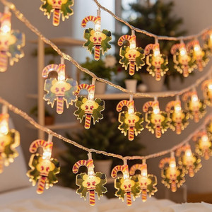 Nhỏ <span class=keywords><strong>LED</strong></span> Mía Chuỗi Ánh Sáng Đầy Màu Sắc Giáng Sinh Kỳ Nghỉ Đảng Trang Trí Đèn Cho Phòng Thanh Phòng Ngủ - Product Image 2