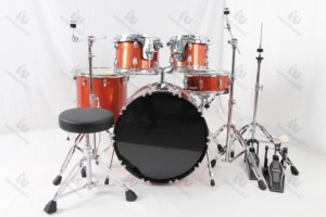 Avancé 22 <span class=keywords><strong>Bass</strong></span> 5 <span class=keywords><strong>Drum</strong></span> 3 Cymbales Jazz 22x16 \ "9-Tier Double Couche En Acier Inoxydable Matériel Acoustique 9-Tier Double Support Set - Product Image 3