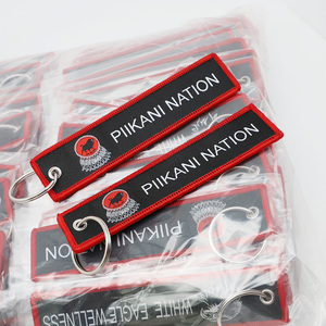Porte-clés brodé personnalisé sur le thème de la <span class=keywords><strong>culture</strong></span> indigène – Merchandising haut de gamme pour les organisations à but non lucratif et les événements de bien-être communautaire - Product Image 1