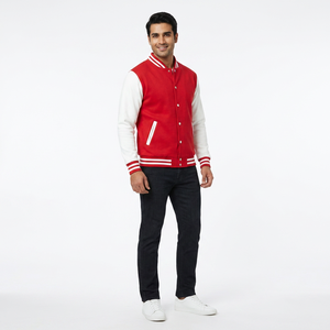 Chaqueta Letterman de Primera Calidad, Chaqueta de Béisbol Bordada en Chenilla Personalizada, Chaquetas Escolares Retro de Invierno Personalizadas para Universidad - Product Image 1