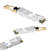 Émetteur-récepteur YYGL QSFP56 200G 1310nm LC Duplex 10km OSFP MSA CMIS Rev5.2 avec détecteur PIN MMF pour interconnexion de centre de données et calcul IA