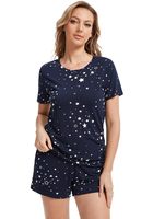 Ensemble de pyjamas RTS pour femmes, vêtements de nuit à manches courtes rafraîchissants, shorts en tricot doux, ensembles de pyjamas en viscose de bambou