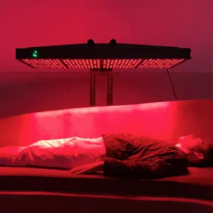 3600W Black Red Light Therapy Full Body Panel LED Red Infrared Celluma Red Light Therapy Panel With Stand