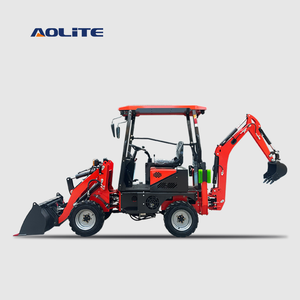 Aolite BL15-05 מפעל 1.5טון מכונת משקל מיני backhoe טרקטור loader 4x4 מטען דיזל למכירה - Product Image 3