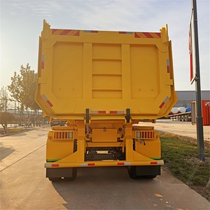 Semirremolque de <span class=keywords><strong>Carga</strong></span> <span class=keywords><strong>Basculante</strong></span> para Transporte de Piedra de 40, 60 y 70 Toneladas, Equipos de Utilidad, Camiones <span class=keywords><strong>Remolque</strong></span> de 40 y 60 Pies, 3/4/5 Ejes - Product Image 6