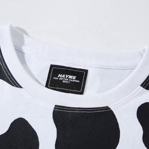 Personalizar manga corta Camiseta vacas impresora camisetas impresión personalizada hombres camisetas al por mayor - Product Image 3