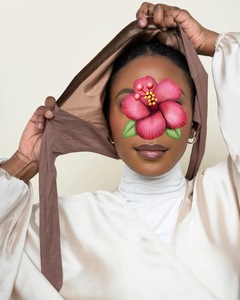 Nouveau <span class=keywords><strong>Sous</strong></span>-<span class=keywords><strong>Hijab</strong></span> Musulman en Coton Jersey Extensible, Bonnets Intérieurs à <span class=keywords><strong>Nouer</strong></span> Antidérapants, Doublés Velours Satin de Qualité Supérieure, <span class=keywords><strong>Sous</strong></span>-Foulard en Soie - Product Image 1