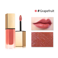 Gloss à lèvres liquide minéral à base de plantes, sortie d'usine, longue durée, hydratant, laque à lèvres mate pour femmes, sans ingrédients chimiques