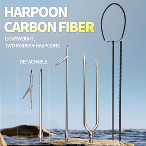 Nuevo Arpón <span class=keywords><strong>de</strong></span> Carbono para <span class=keywords><strong>Pesca</strong></span> <span class=keywords><strong>Submarina</strong></span>, Arpón Hawaiano con Punta <span class=keywords><strong>de</strong></span> Una Sola Aleta - Product Image 2