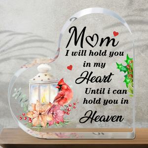 <span class=keywords><strong>Plaque</strong></span> commémorative Cardinal rouge Décorations <span class=keywords><strong>de</strong></span> cadeaux <span class=keywords><strong>de</strong></span> Noël <span class=keywords><strong>Condoléances</strong></span> <span class=keywords><strong>de</strong></span> deuil réconfortantes pour maman Cadeaux célestes faits à la main - Product Image 2