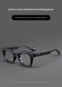 Gafas de Lectura Deportivas Retro al por Mayor, Gafas Anti Luz Azul, Montura Redonda Ultraligera, Gafas Presbicia de Moda - Product Image 4