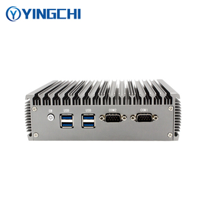 Yingchi Mini PC industriel Core i3 7100U 6157U Win10 Linux Centos 2 * ddr4 4/8gb msata ssd 128/256/512gb ordinateur intégré sans ventilateur - Product Image 1