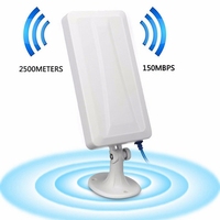 Cobertura accesible de largo alcance más de 300m RT3070L 150Mbps WiFi Extender Router inalámbrico al aire libre Antena WLAN para Booster 5M