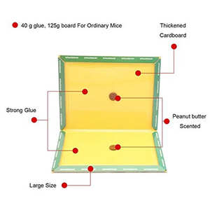 <span class=keywords><strong>Cafard</strong></span> Rat Pièges à souris Collant Papier Conseil Souris Colle Piège pour la Maison Physique Lutte Antiparasitaire pour le Contrôle des Insectes Utilisation Acceptable - Product Image 2