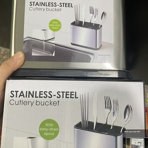 Juego de vajilla de acero inoxidable multifuncional todo en uno, herramientas de limpieza, nueva cocina, fregadero doméstico, almacenamiento, <span class=keywords><strong>jaula</strong></span> para palillos, drenaje - Product Image 2