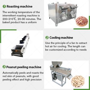 Machine industrielle automatique pour la production de beurre d'arachide et de houmous pour les petites entreprises en Ouganda Noix Ingrédients à base de soja - Product Image 4