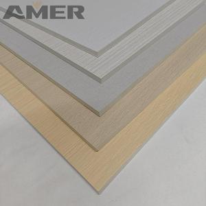 Panneaux muraux décoratifs en PVC et placage de bois d'ingénierie <span class=keywords><strong>Amer</strong></span> pour murs en Chine, feuilles de film adhésif - Product Image 1