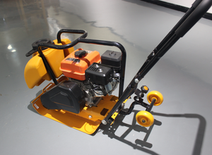 Hochleistungs-C60-Benzinkonstruktionsverdichter Vibrationsplatten-Boden verdichter GX160 Motor kern einschl ießlich Motor lager - Product Image 2